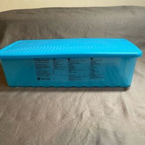 Tupperware Blue FridgeSmart Fruits and Vegetable Container (12X6X3) inches